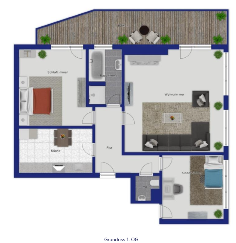 Frisch modernisierter Wohntraum mit großem Balkon und Garten in Düsseldorf-Lierenfeld – Sebastiansweg 12, 40231 Düsseldorf(Lierenfeld) – Vorschaubild 12