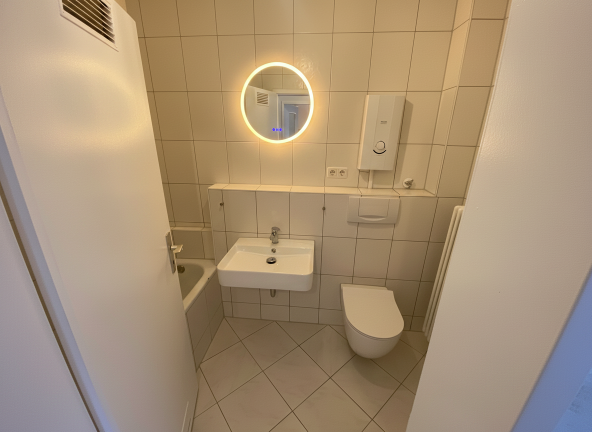 Frisch renovierte 2-Zimmer-Wohnung im begehrten Thelottviertel – nur 2 Minuten zum Hauptbahnhof – Rosenaustraße 31, 86150 Augsburg(Pfersee) – Vorschaubild 5