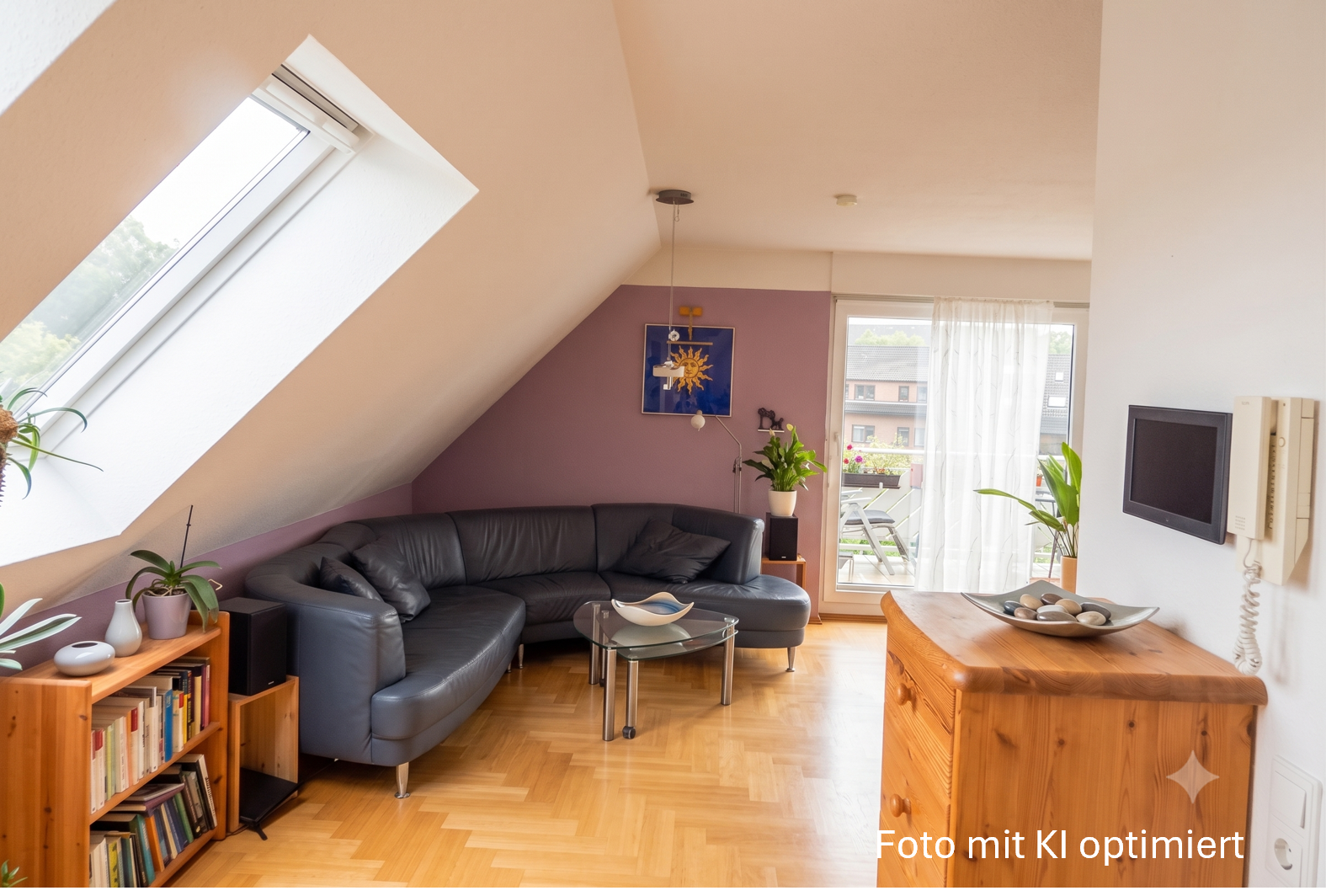 Helle Maisonette mit ausgebautem Spitzboden und 2 Stellplätzen – Haan – Vorschaubild 4