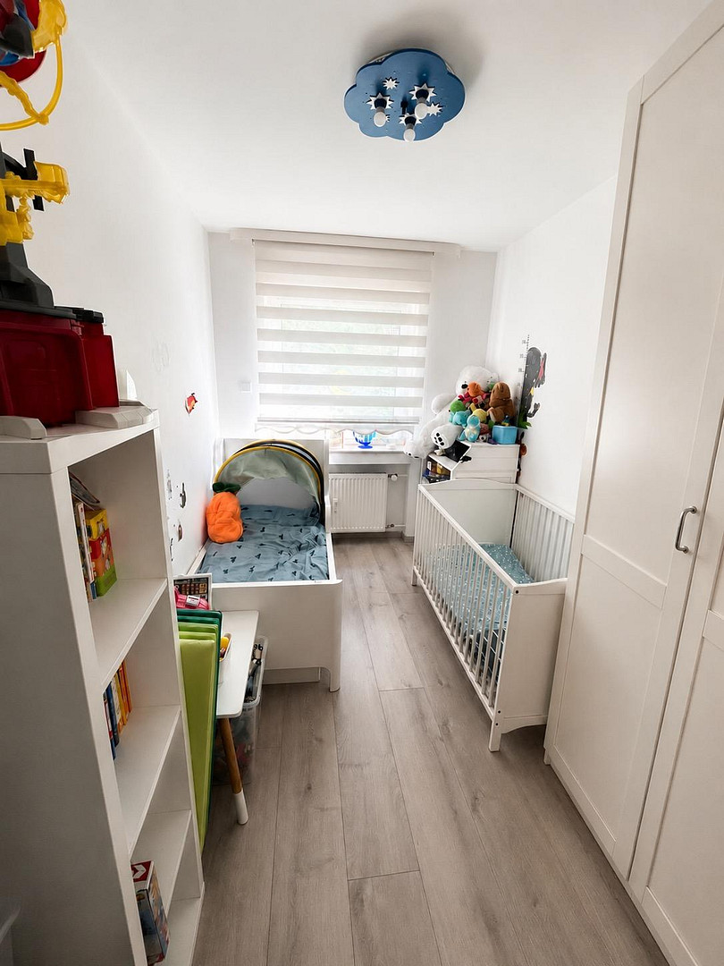 Einziehen und wohlfühlen: helle 3-Zimmer-Wohnung mit Südwest-Balkon, Küche, Stellplatz – Oberbruchstraße 131, 47807 Krefeld(Fischeln) – Vorschaubild 9