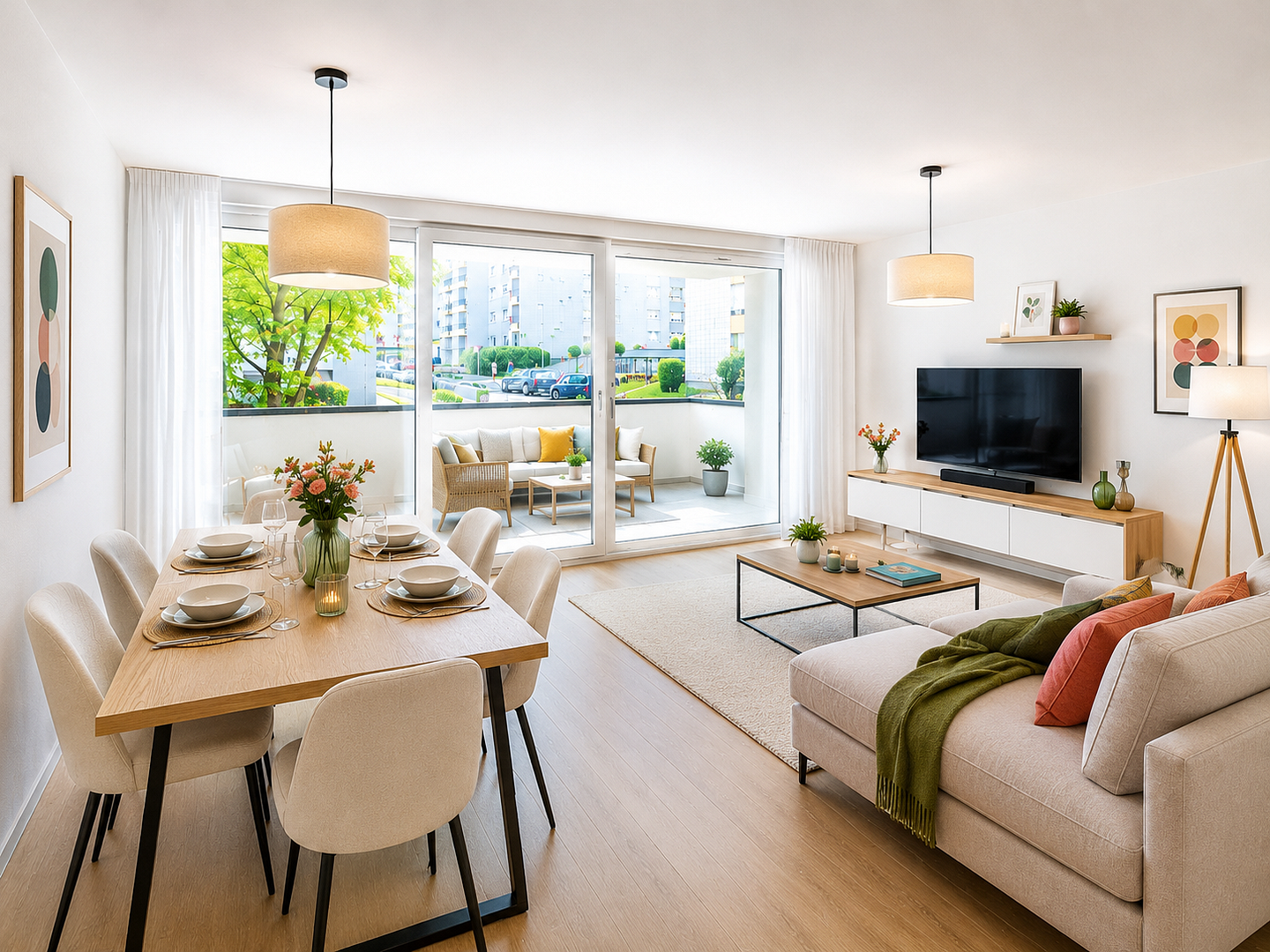 Frisch kernsanierte 3- bis 4-Zimmer-Wohnung mit großem Balkon in Ditzingen – Ditzingen – Vorschaubild 13