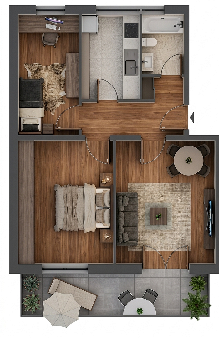 3-Zimmer-Wohnung mit Balkon und Stellplatz in Erkrath-Hochdahl von privat – Erkrath(Hochdahl) – Vorschaubild 7