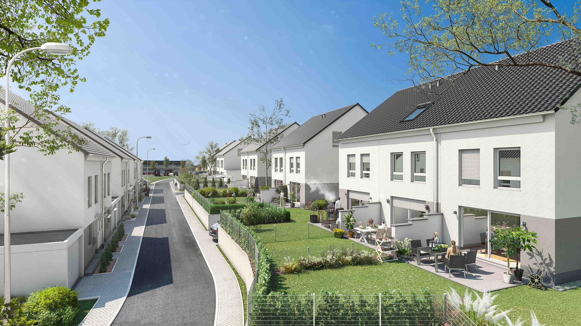Exklusive Doppelhaushälfte mit Garten, Terrasse, Einbauküche und Garage in Wetzlar – Blasbacherstr 20, 35586 Wetzlar(Hermannstein) – Vorschaubild 3