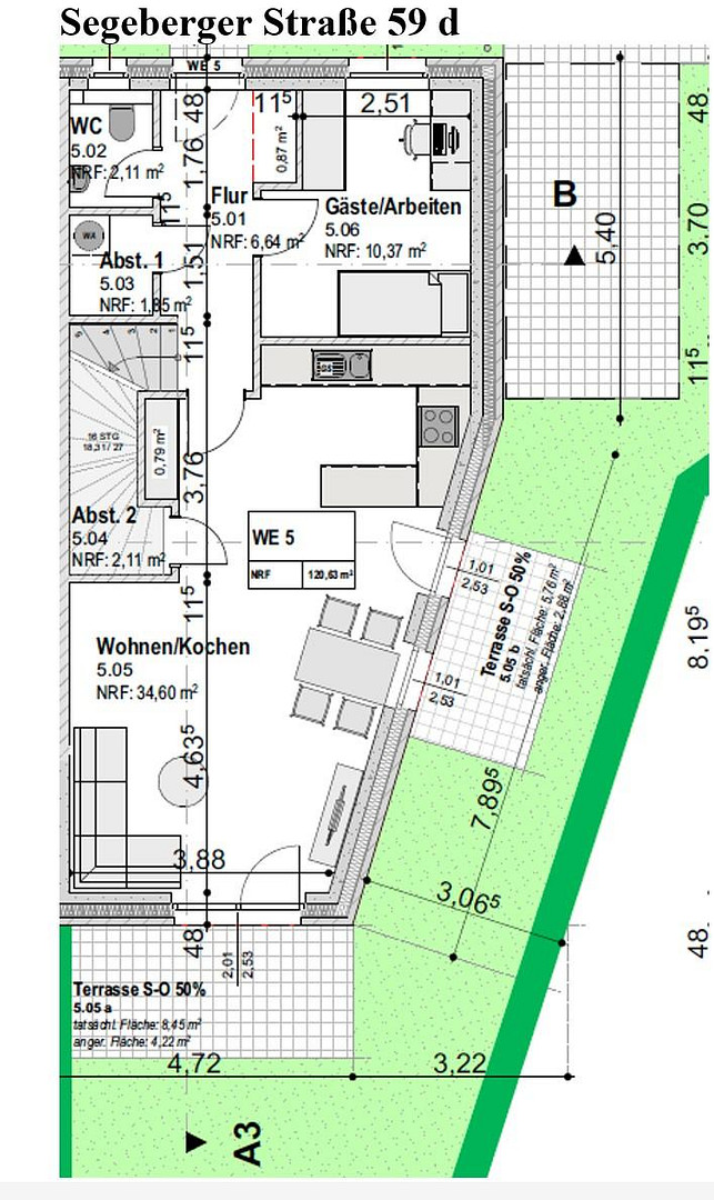 Neubau-Erstbezug: 5 Zimmer Reihenhaus, 110 m², Garten, Terrasse, Wallbox in Neumünster-Gadeland – Segeberger Str. 59, 24539 Neumünster – Vorschaubild 18