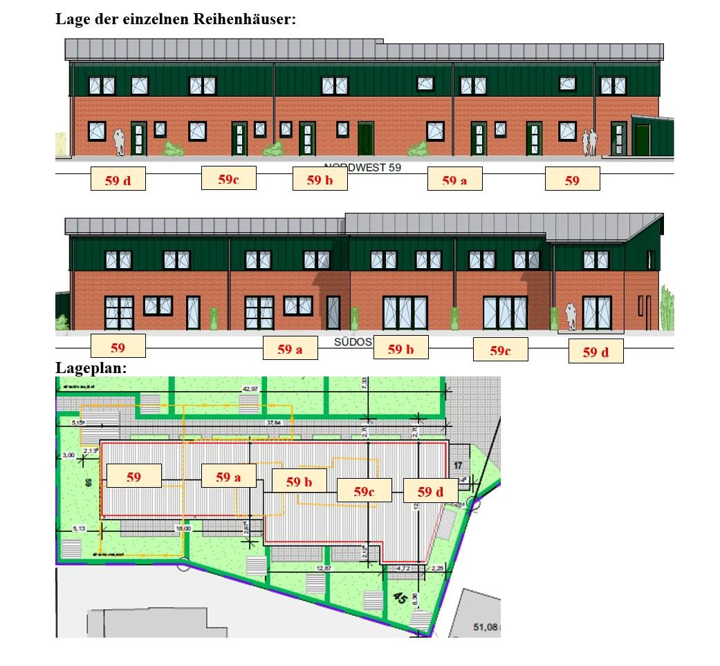 Neubau-Erstbezug: 5 Zimmer Reihenhaus, 110 m², Garten, Terrasse, Wallbox in Neumünster-Gadeland – Segeberger Str. 59, 24539 Neumünster – Vorschaubild 5