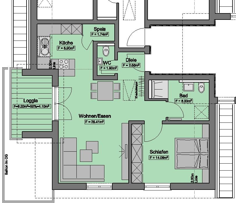 Exklusive Maisonettewohnung – modern offen gestaltet in Horb - Bildechingen – Horb am Neckar(Bildechingen) – Vorschaubild 10