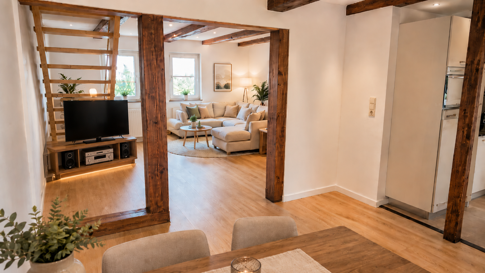 Charmante Maisonette-Altbauwohnung mit Dachterrasse in Göttingen-Nikolausberg – Göttingen(Nikolausberg) – Vorschaubild 9