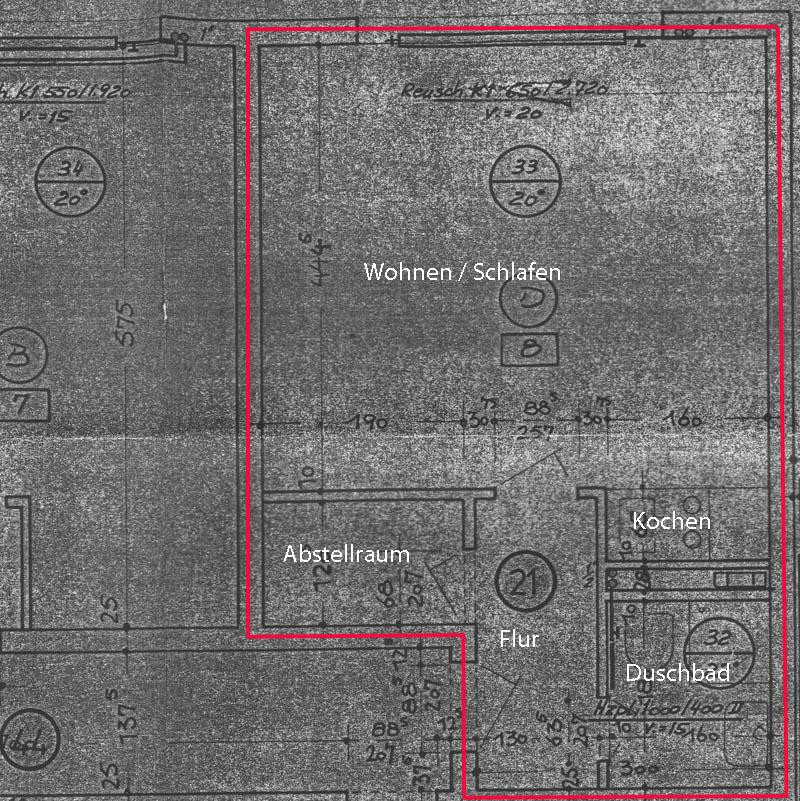 Schönes Apartment in Köln-Mülheim in ruhiger Bestlage mit Gartenblick – Köln - Mülheim(Mülheim) – Vorschaubild 8