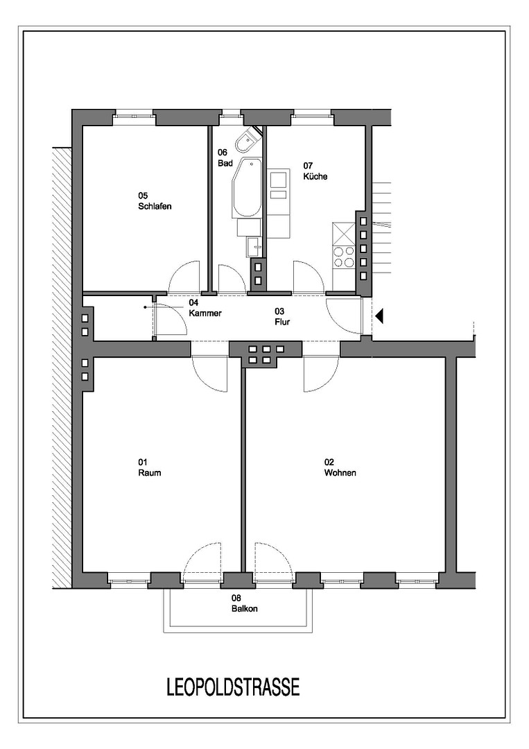 *Anfragen nur über Portal* Erstbezug nach Sanierung_3-Raum Wohnung beim Nöldner Platz – Leopoldstr.28, 10317 Berlin(Rummelsburg) – Vorschaubild 8