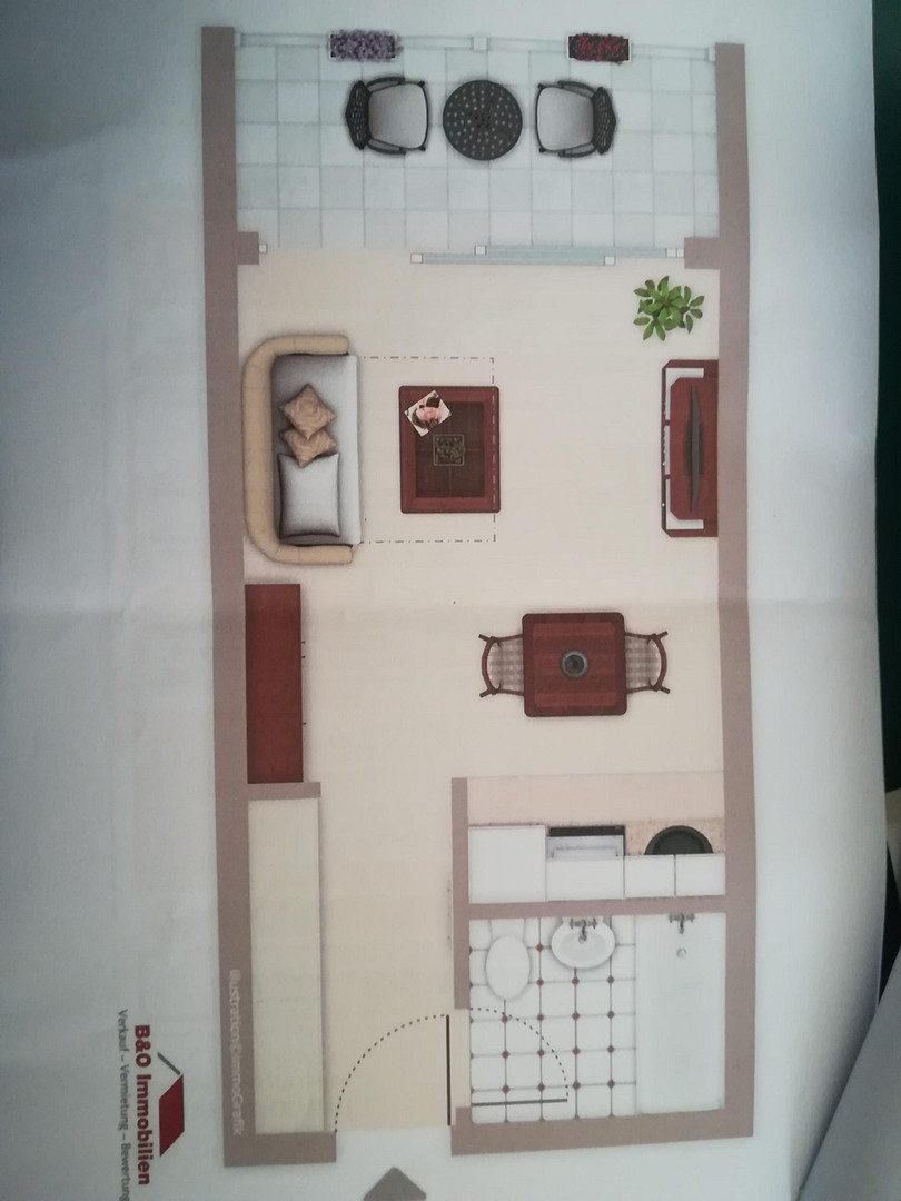 1-Zimmer-Apartment mit Weitblick – München(Bogenhausen) – Vorschaubild 8