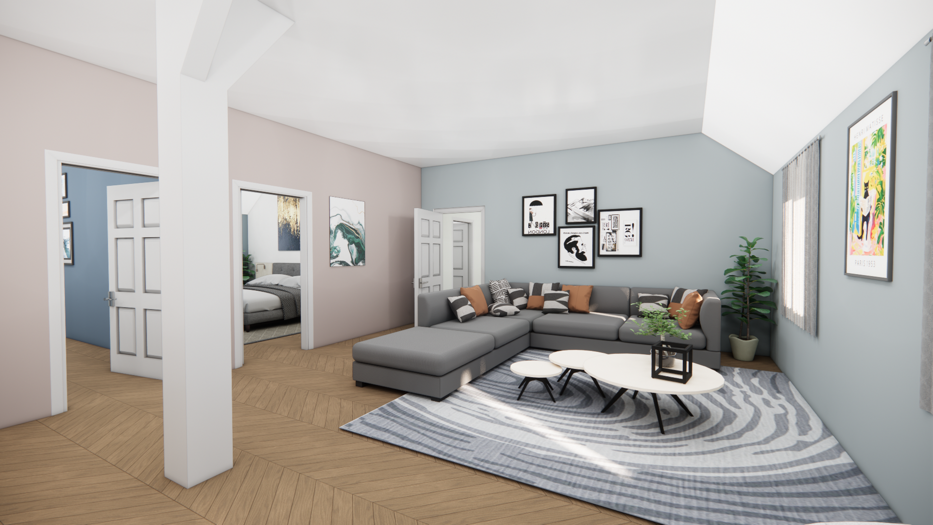 4 Zimmer WHG - Modern & Komfortabel dimensioniert im Quartier Frauentor - Top Ausblick – Johannisstrasse 22, 99974 Mühlhausen(Mühlhausen/Thüringen) – Vorschaubild 9