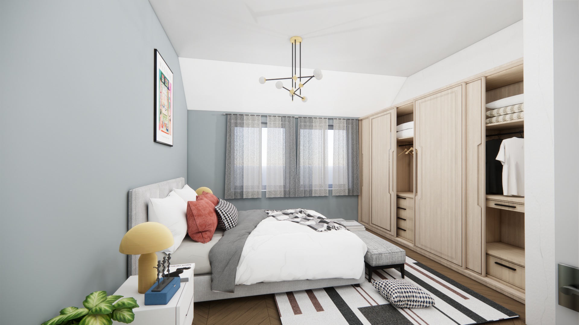 4 Zimmer WHG - Modern & Komfortabel dimensioniert im Quartier Frauentor - Top Ausblick – Johannisstrasse 22, 99974 Mühlhausen(Mühlhausen/Thüringen) – Vorschaubild 6