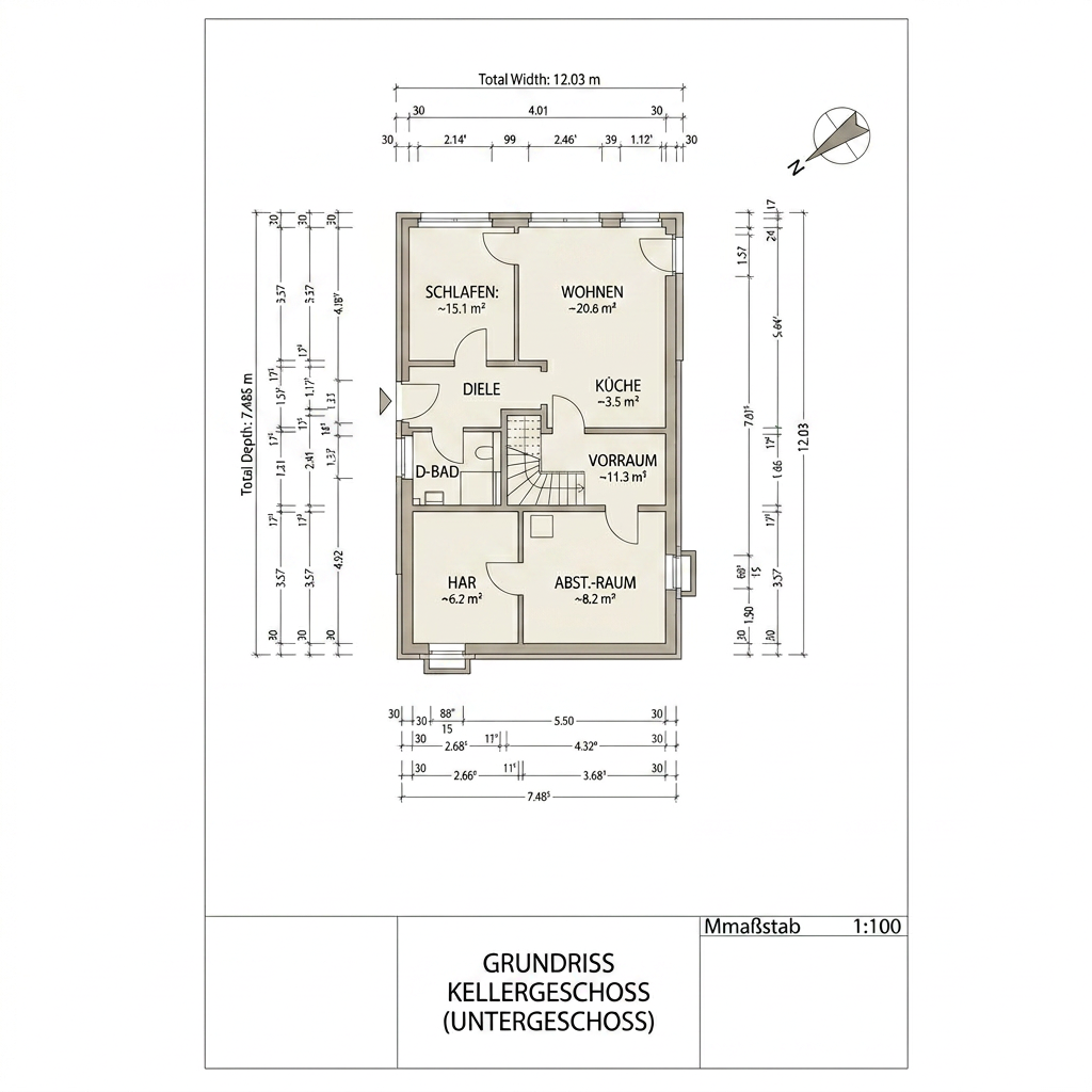 Landhaus mit  Einliegerwohnung auf großzügigem Grundstück mit toller Fernsicht – Gaggenau(Michelbach) – Vorschaubild 22