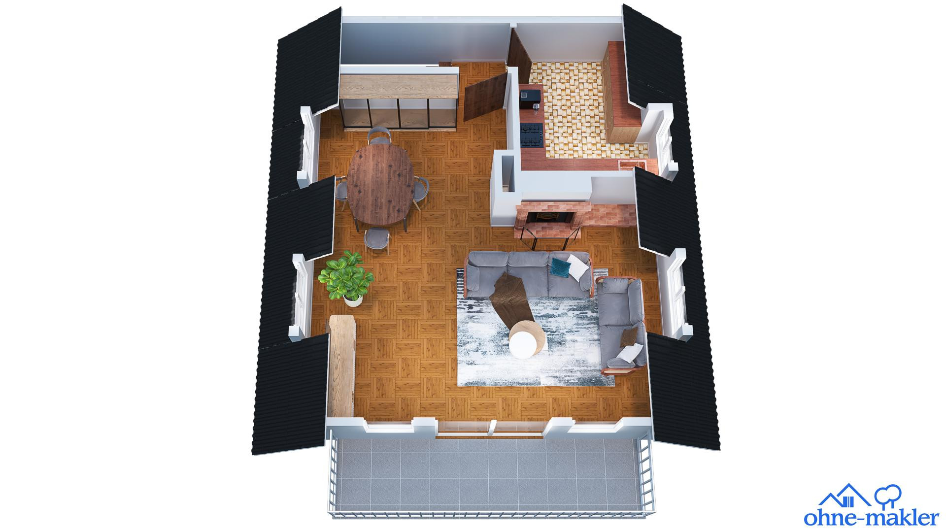 Einzigartiges Einfamilienhaus im Blankeneser Treppenviertel mit Elbblick und Garten – 22587 Hamburg(Blankenese) – Vorschaubild 20