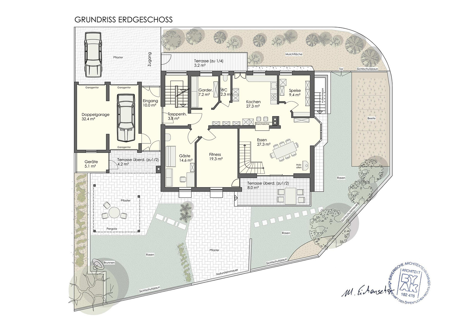 Premium-Einfamilienhaus mit Panoramablick, bezugsbereit nur ca. 100 km von München  "Provisionsfrei" – Am Weinberg 20, 84183 Niederviehbach – Vorschaubild 52