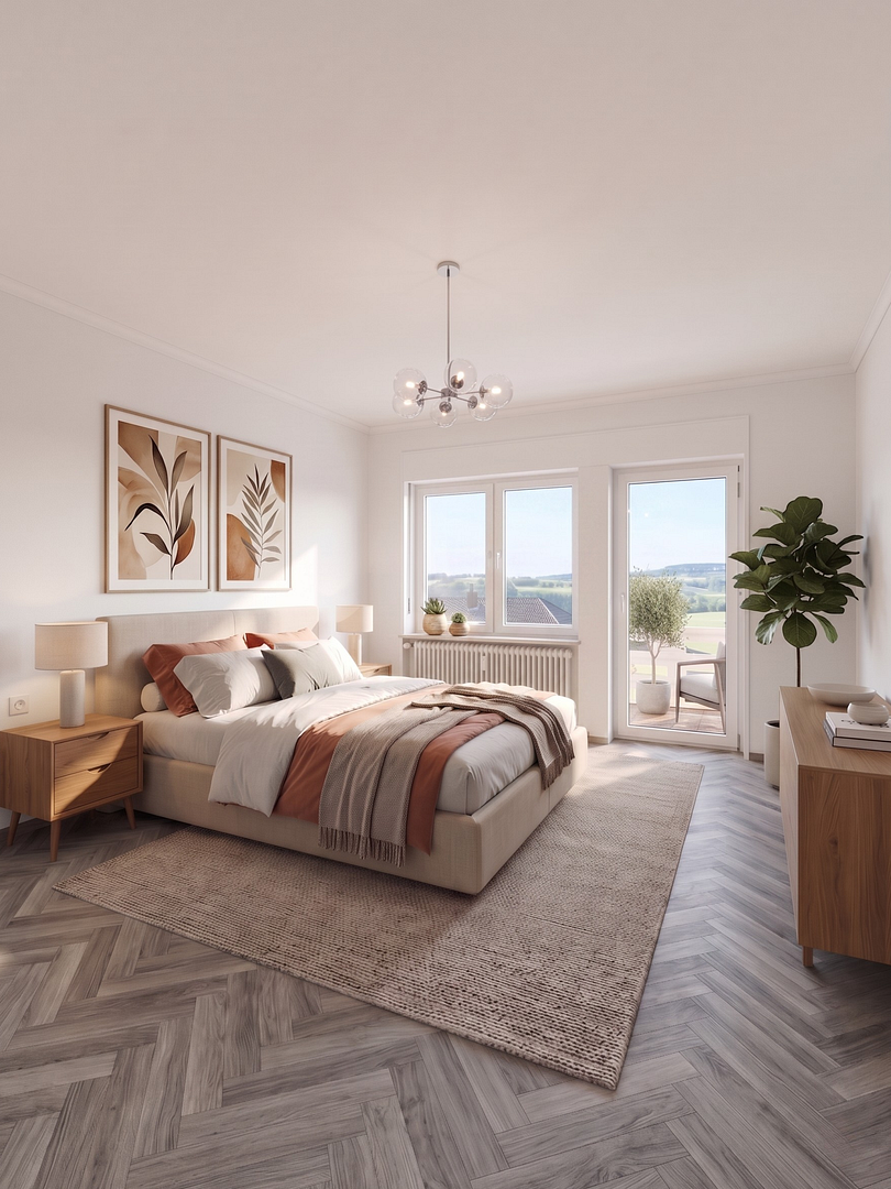 Helle 3-Zimmer-Wohnung mit atemberaubendem Ausblick und Gestaltungsfreiraum – Am Talblick 17, 55430 Oberwesel(Dellhofen) – Vorschaubild 2
