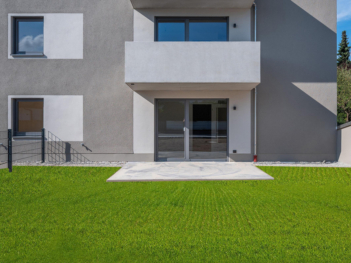Bezugsfertige 2-Zimmer-Gartenwohnung in KfW-40-QNG-Neubau | Vaterstetten-Parsdorf - WE 01 – Parsdorf – Vorschaubild 7