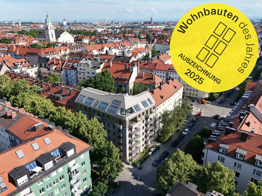 Einzigartige Dachgeschosswohnung mit herrlicher Süd-Dachterrasse zum ruhigen und grünen Innenhof – Keuslinstraße 7a, 80798 München(Schwabing) – Vorschaubild 2