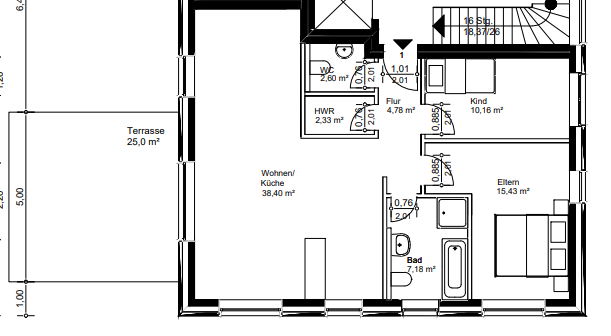 Moderne 3-Zimmer-EG-Wohnung mit Garten in zentraler Lage von Ibbenbüren – Am Winterhügel 31, 49477 Ibbenbüren – Vorschaubild 16