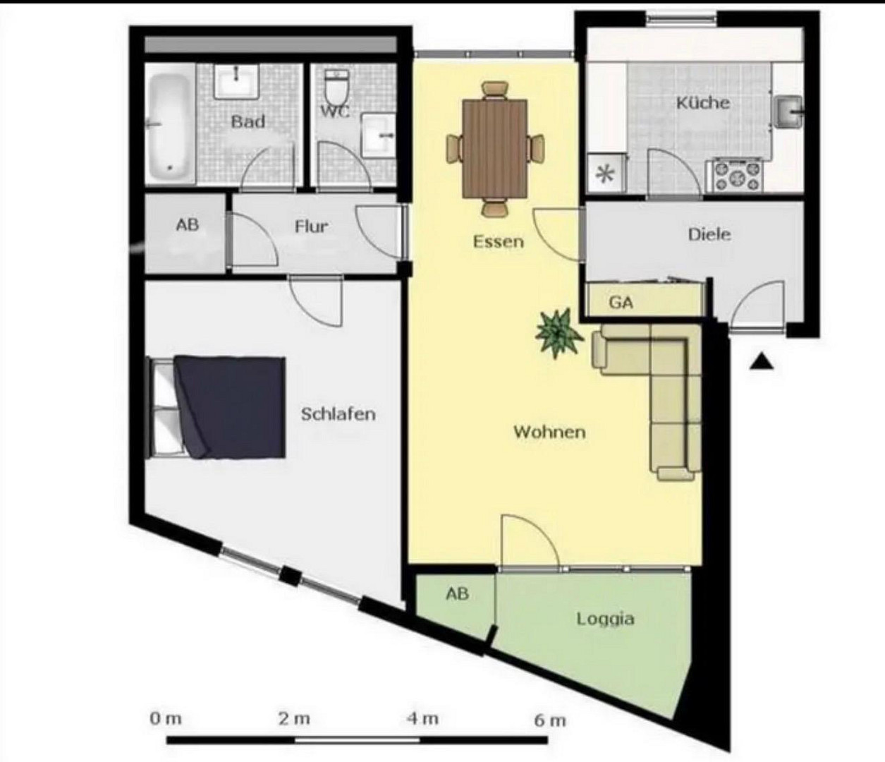 Lakeside Living at Volksgarten | 70 sqm Furnished | Quiet & Central in Düsseldorf – Düsseldorf(Wersten) – Vorschaubild 5