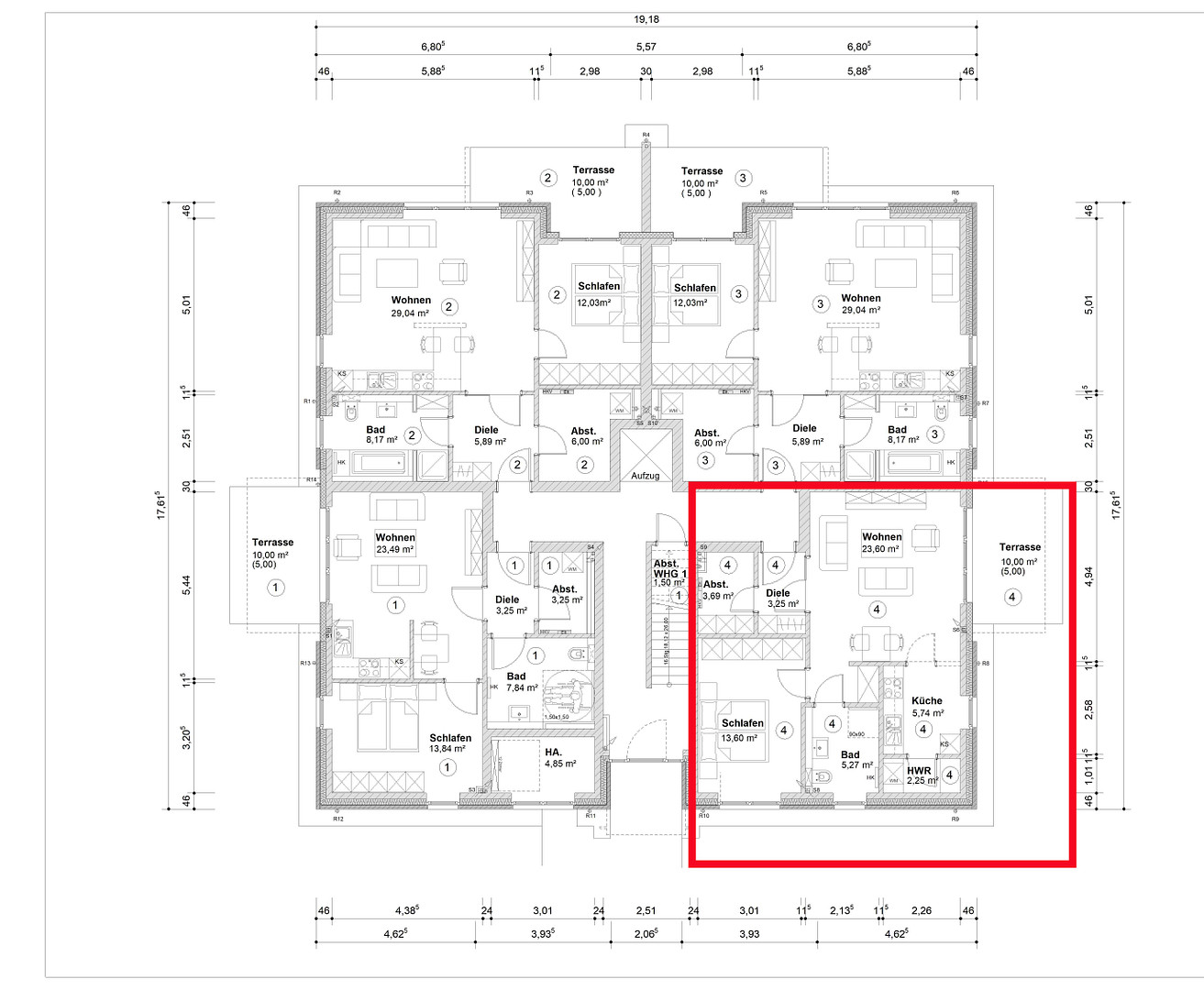 2-Zimmer WG Wohnung im KFW 55 Niedrigenergiehaus mit Garten direkt vom Eigentümer – Kurzer Weg 10, 21357 Bardowick – Vorschaubild 15
