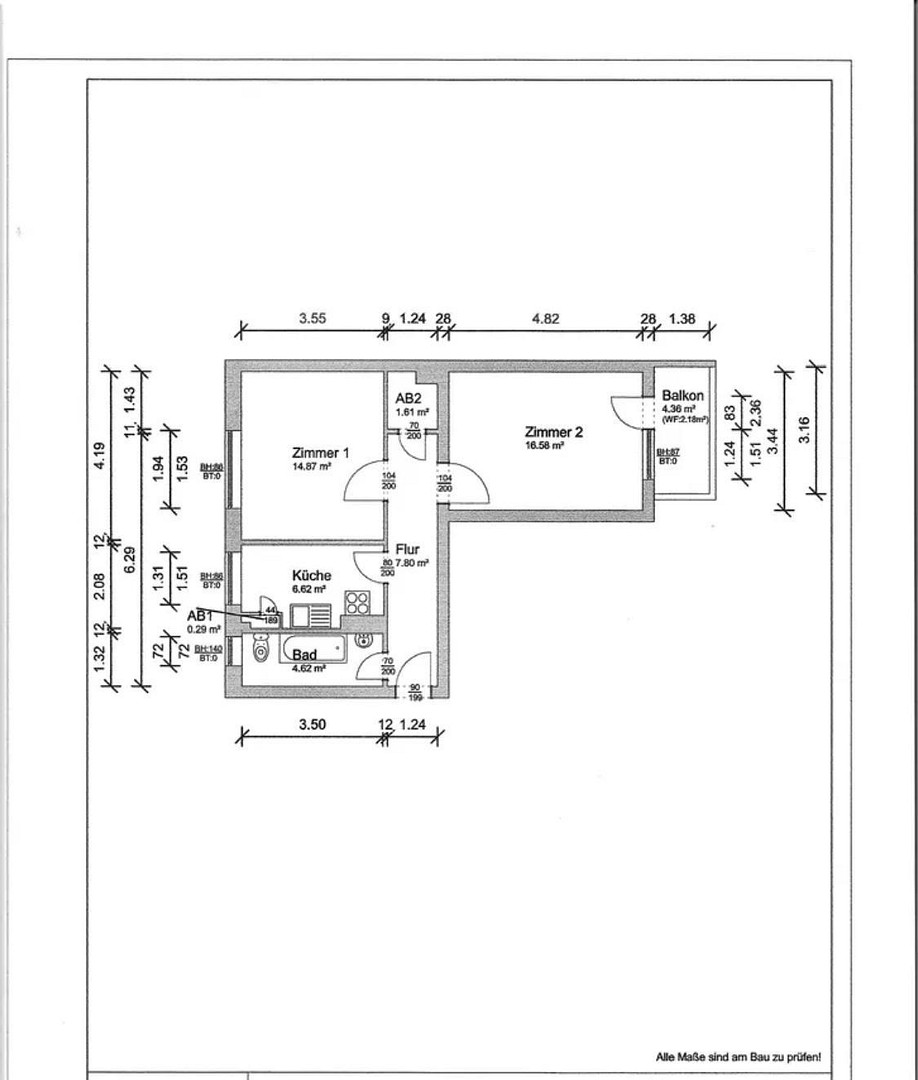 Helle unvermietete 2-Zimmer Eigentumswohnung mit Südbalkon, Privatverkauf – Köttgenstraße 6, 13629 Berliner(Siemensstadt) – Vorschaubild 8