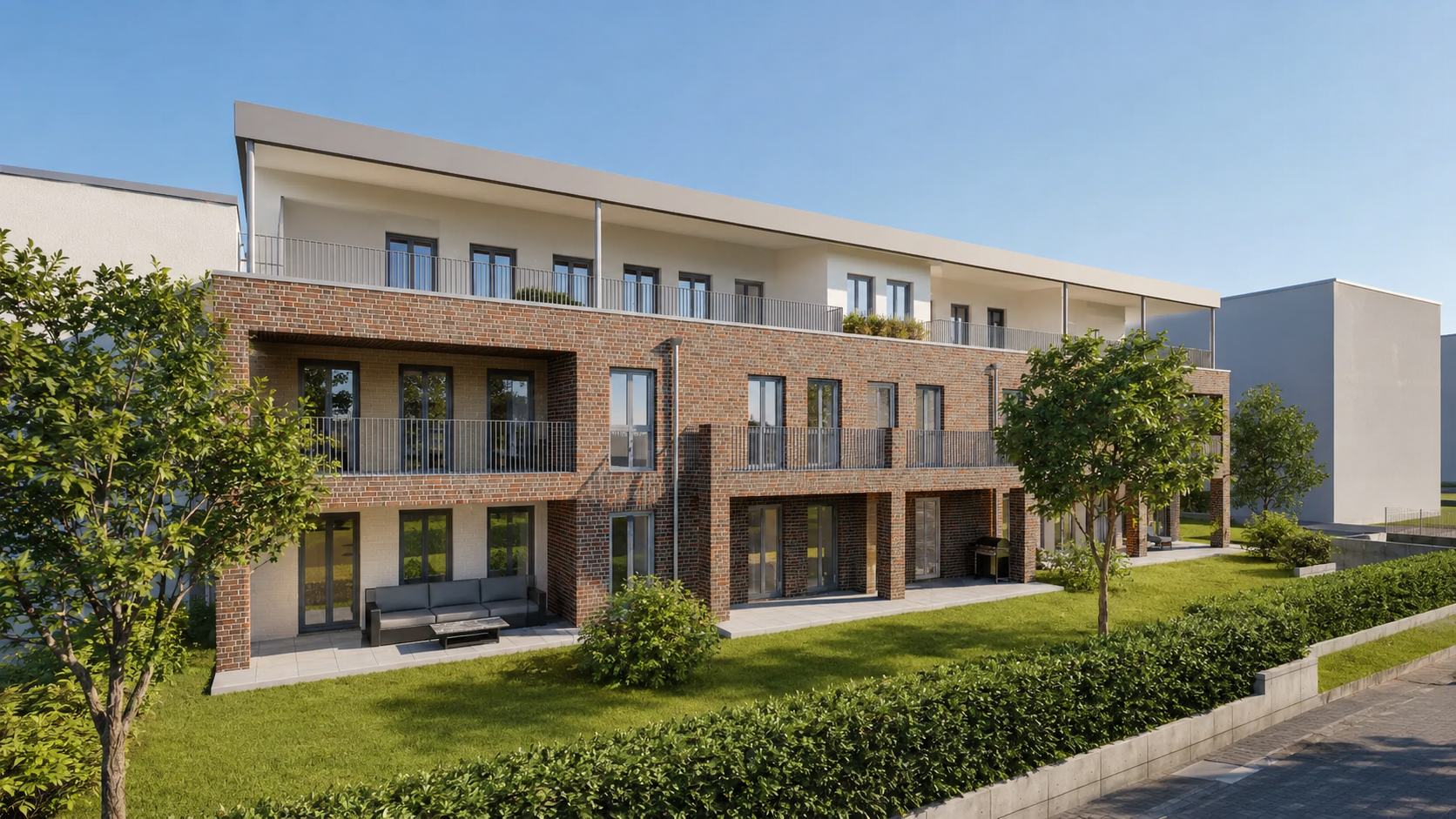 Neubau und Erstbezug: Erstklassige Penthouse Wohnung mit großer Dachtereasse in Drensteinfurt – Edith-Piaf-Straße 4, 48317 Drensteinfurt – Vorschaubild 4