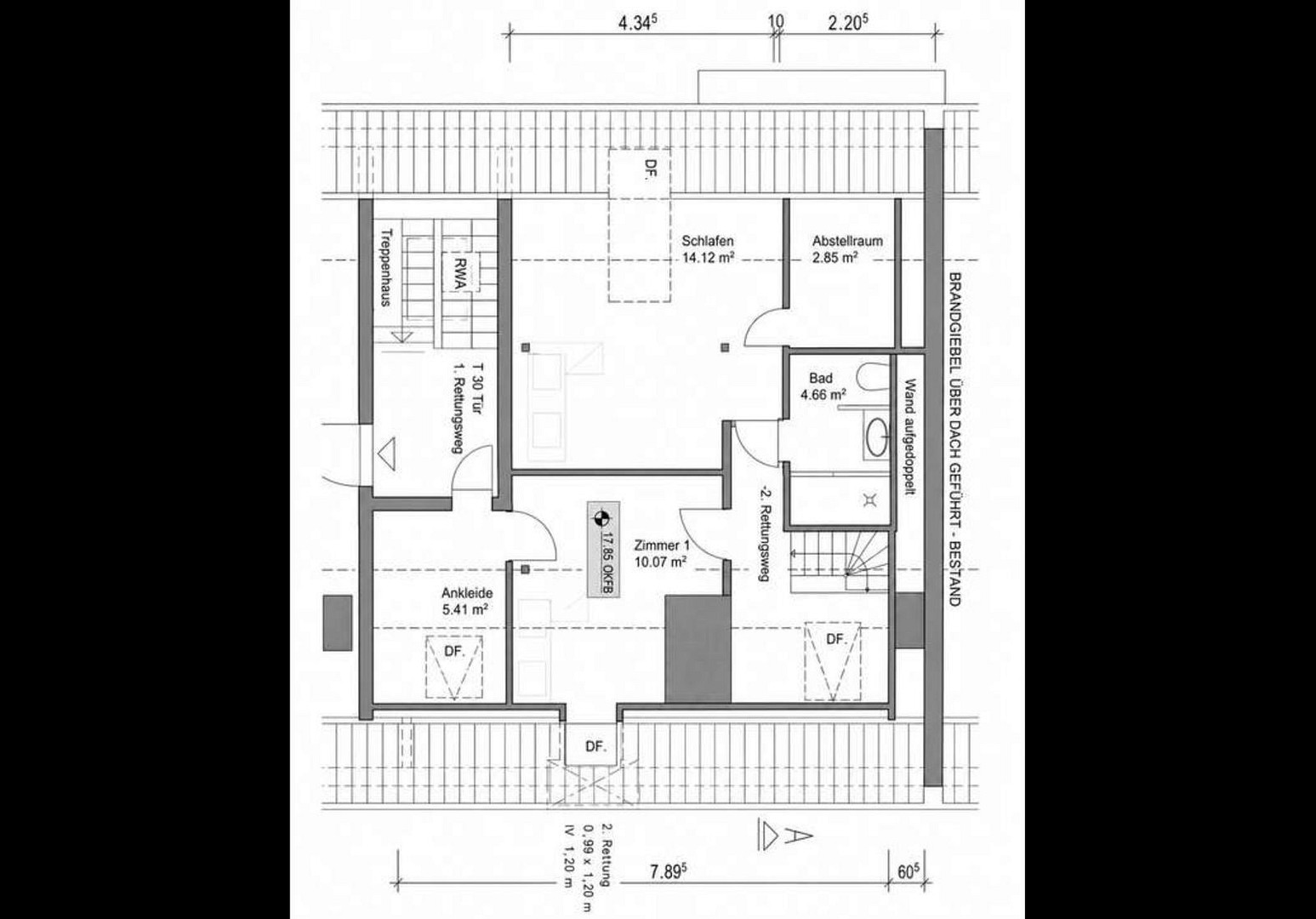 Attraktive, helle Maisonette-Wohnung mit Terrasse und Weitblick – Yorckstr, 40476 Düsseldorf(Derendorf) – Vorschaubild 25
