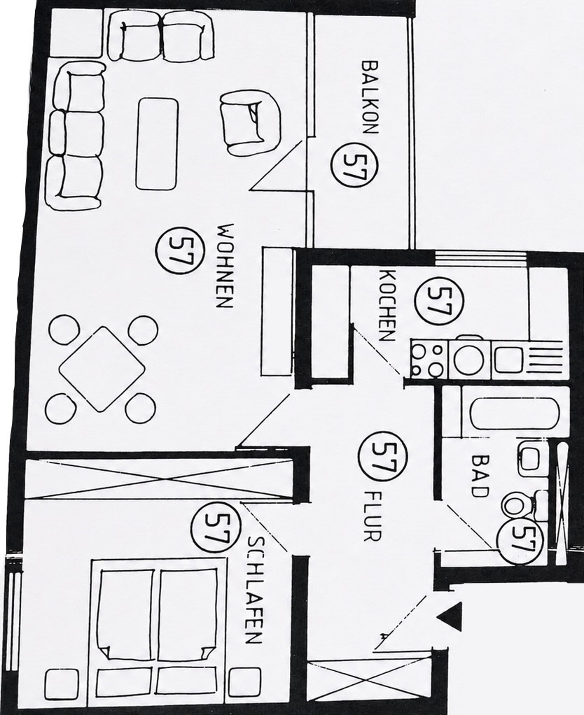 Kapitalanlage mit Steuervorteil & Wertzuwachs: Helle Vermietete 2-Zi.-Wohnung in Hannover - List! – Hannover(List) – Vorschaubild 29
