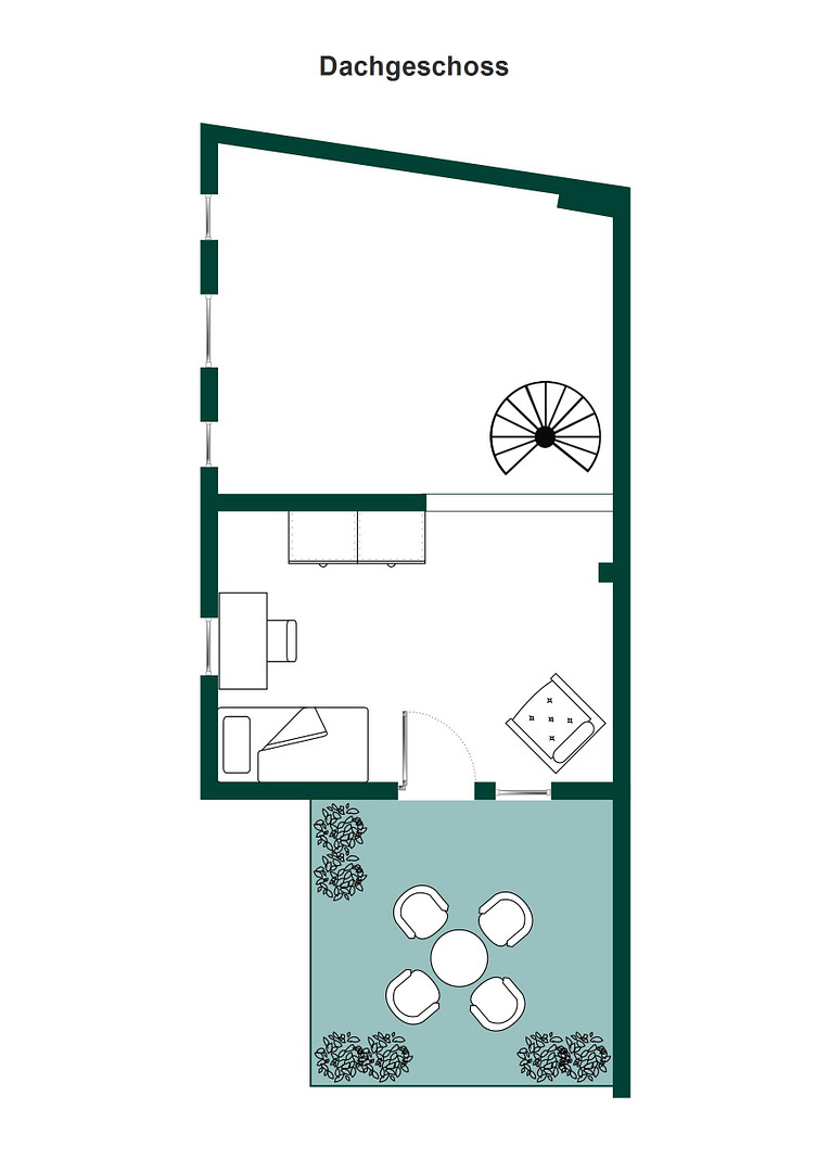 Im Staden: Ein  exklusives Stadthaus  mit 110 qm an gepflegter Privatstrasse – Saarbrücken(Sankt Johann) – Vorschaubild 7