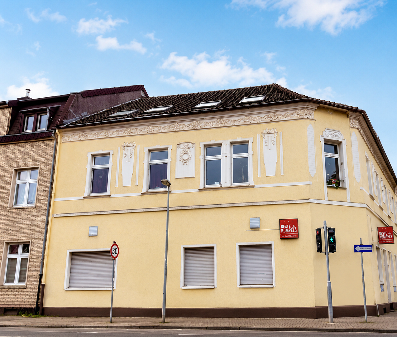 Großzügig sanierte 2 Zimmer Wohnung mit großer Wohnküche und Gartenblick – Bebelstraße 228, 46049 Oberhausen(Alstaden) – Vorschaubild 7