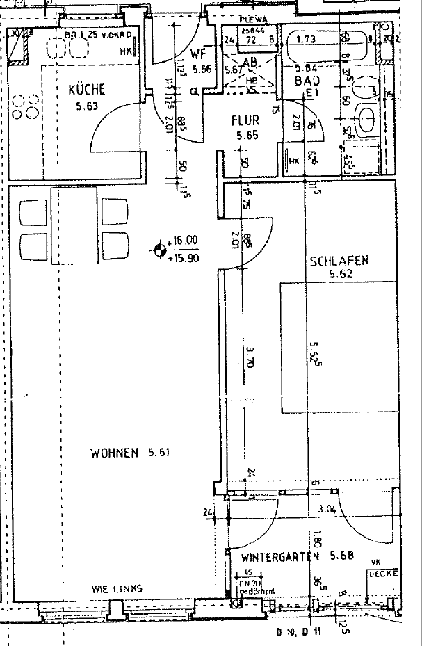 2-Raum Wohnung 63qm mit Wintergarten und Stellplatz – Halberstädter Str. 118, 39112 Magdeburg(Sudenburg) – Vorschaubild 10