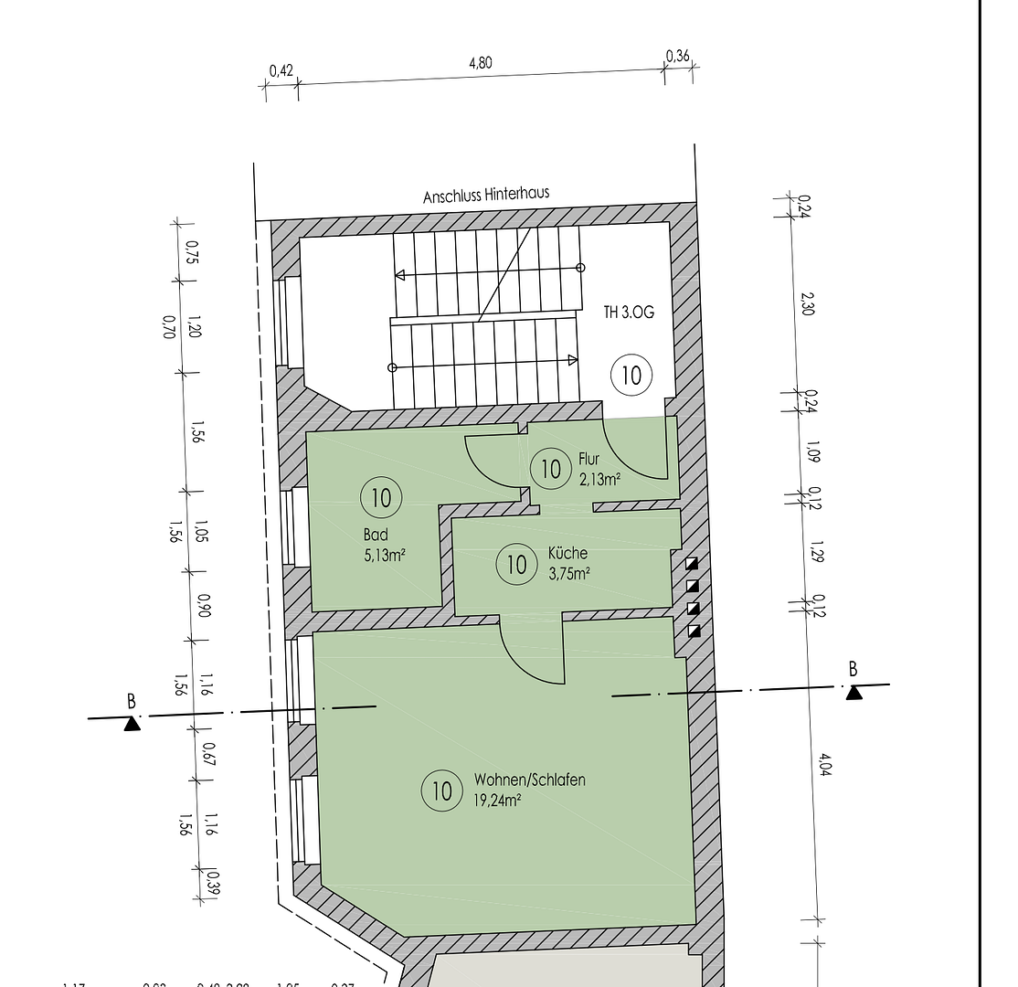 Helle 1-Zimmer-Wohnung – Fürstenwalde(Fürstenwalde/Spree) – Vorschaubild 7
