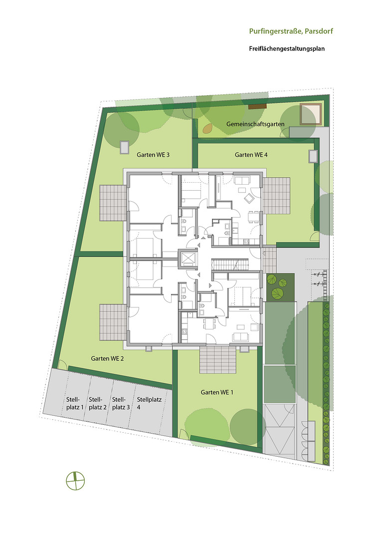 Bezugsfertig: Neubau-DG-Wohnung mit Balkon + EBK in Parsdorf bei München | KfW-40-QNG - WE 12 – Parsdorf – Vorschaubild 12
