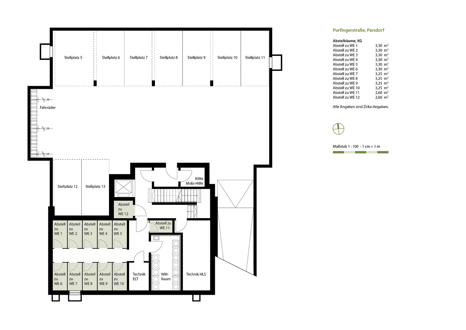 Bezugsfertig: Neubau-DG-Wohnung mit Balkon + EBK in Parsdorf bei München | KfW-40-QNG - WE 12 – Parsdorf – Vorschaubild 13