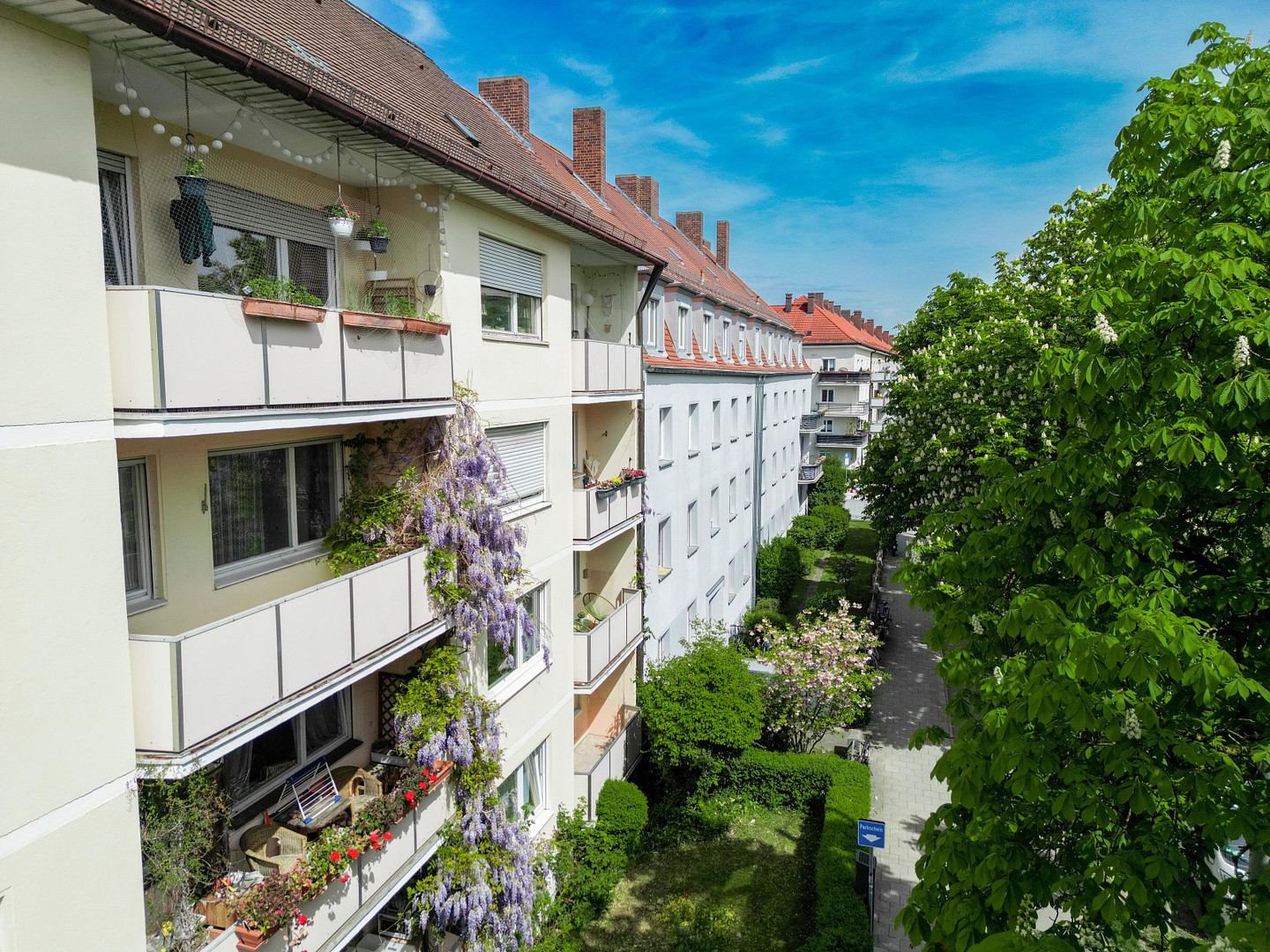 Erstbezug nach Sanierung: Helle 3-Zi.-Wohnung mit Südbalkon & grünem Innenhof in Top-Lage – München(Sendling-Westpark) – Vorschaubild 13