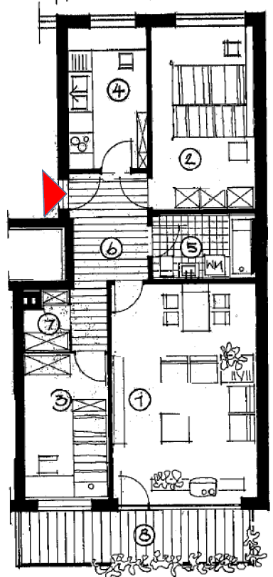 Helle 2,5 Zimmer Wohnung mit großem Balkon in Stadtpark-Nähe – Fuhlsbüttler Straße 574, 22337 Hamburg(Ohlsdorf) – Vorschaubild 12