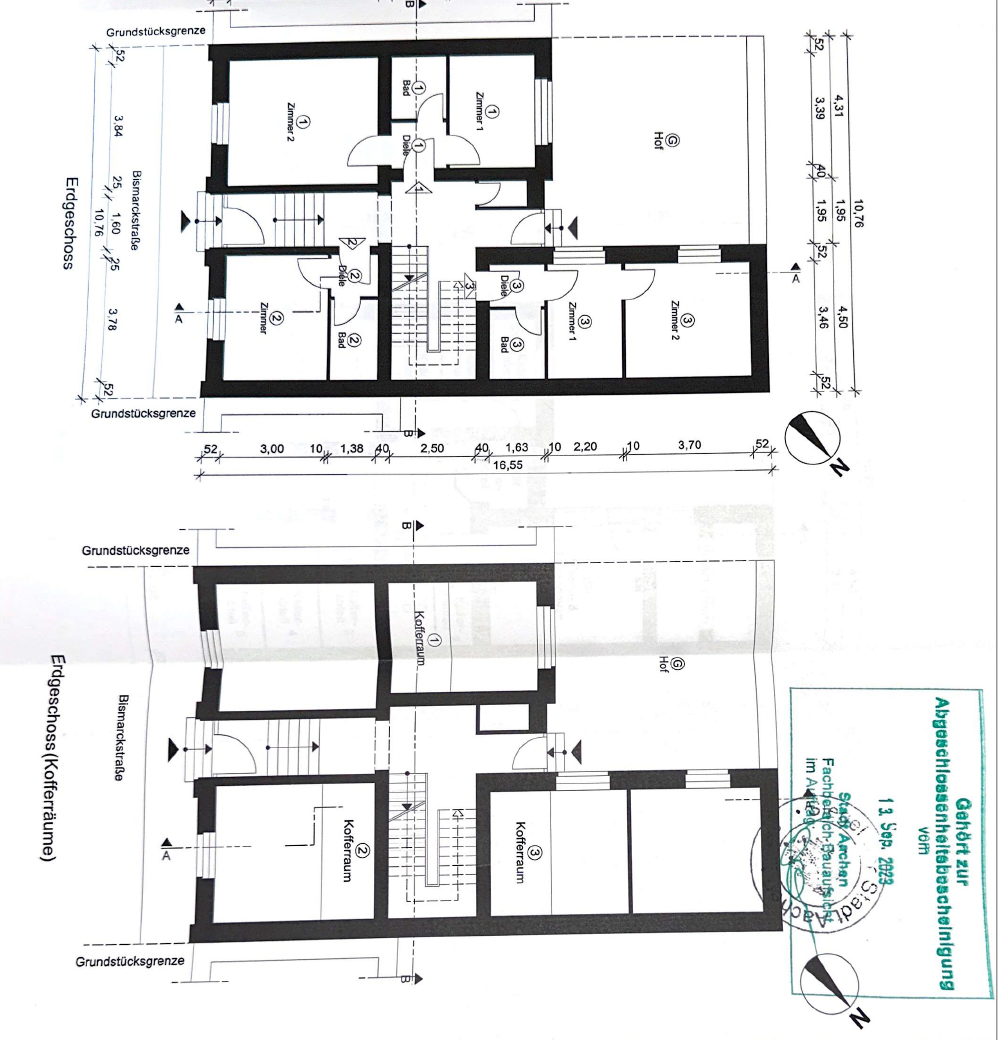 Charmantes Altbau-Loft mit Schlafempore im beliebten Frankenberger Viertel – Bismarckstrasse 201, 52066 Aachen – Vorschaubild 8