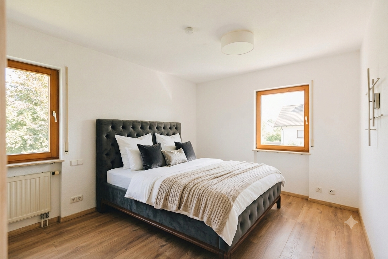 Attraktives Investment mit Top-Lage in Stuttgart-Stammheim: 2-Zi-Wohnung m. neuem Bad&eigenem Garten – Scottweg 57, 70439 Stuttgart(Stammheim) – Vorschaubild 4