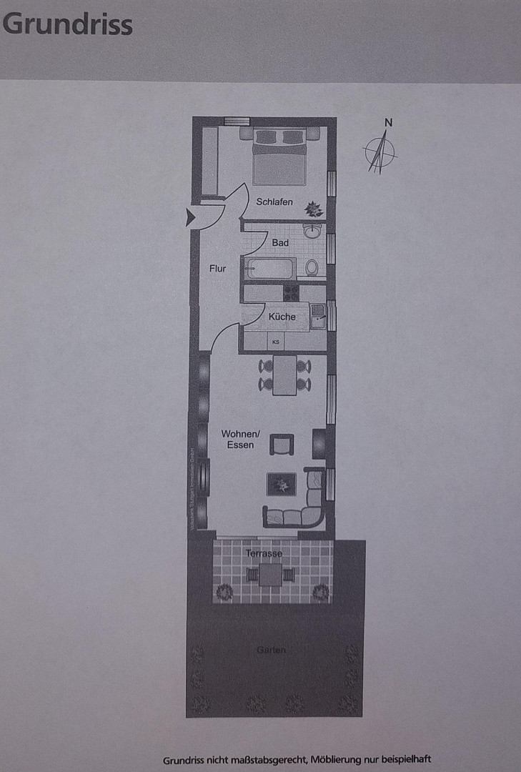 Attraktives Investment mit Top-Lage in Stuttgart-Stammheim: 2-Zi-Wohnung m. neuem Bad&eigenem Garten – Scottweg 57, 70439 Stuttgart(Stammheim) – Vorschaubild 28