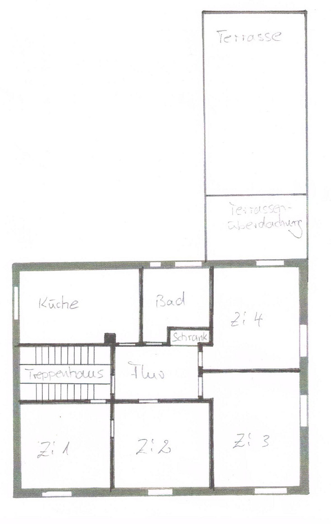 4 Zimmerwohnung mit schöner 30qm großen Terrasse in zentraler Lage – Fellbach – Vorschaubild 8