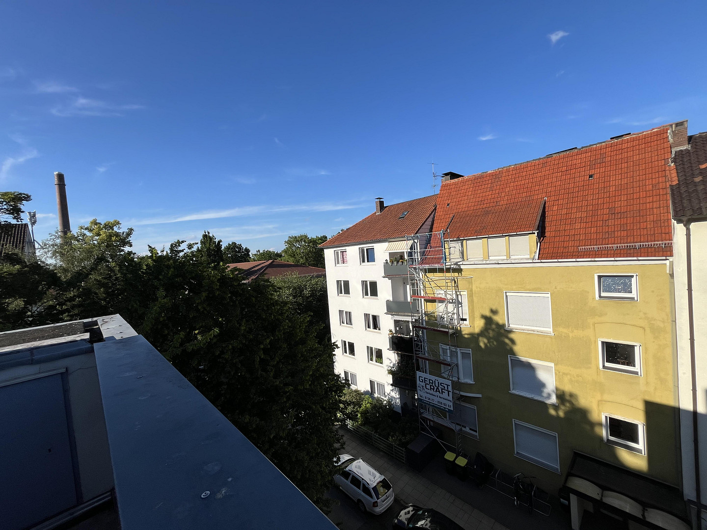 Ausblick Dachterrasse Schlafzi