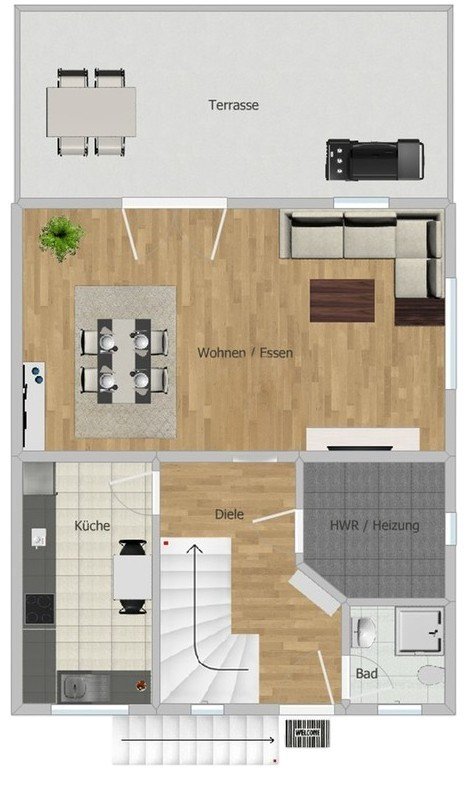 Provisionsfrei - High-Tech KfW-Effizienzhaus 55 (Baujahr 2024) mit E3/DC Hauskraftwerk – Haiterbach – Vorschaubild 48