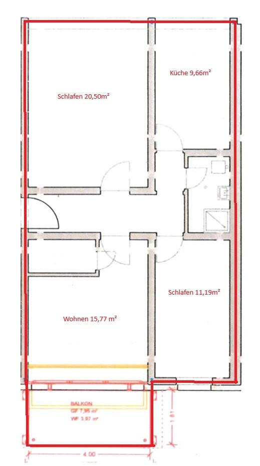 Sanierte Wohnung mit großem Balkon – Markt 4 h, 21509 Glinde – Vorschaubild 8