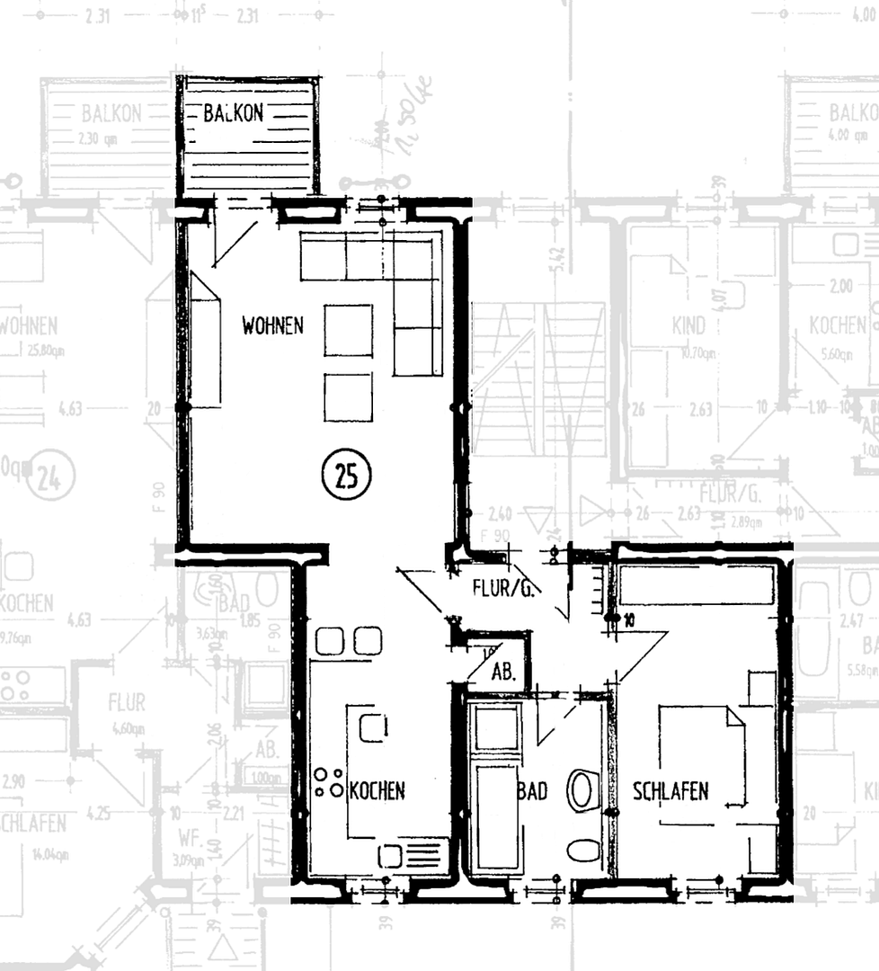 Großzügige, frisch renovierte 2‑Zimmer‑Wohnung mit EBK in Magdeburg (WE25) – 39108 Magdeburg(Stadtfeld) – Vorschaubild 7
