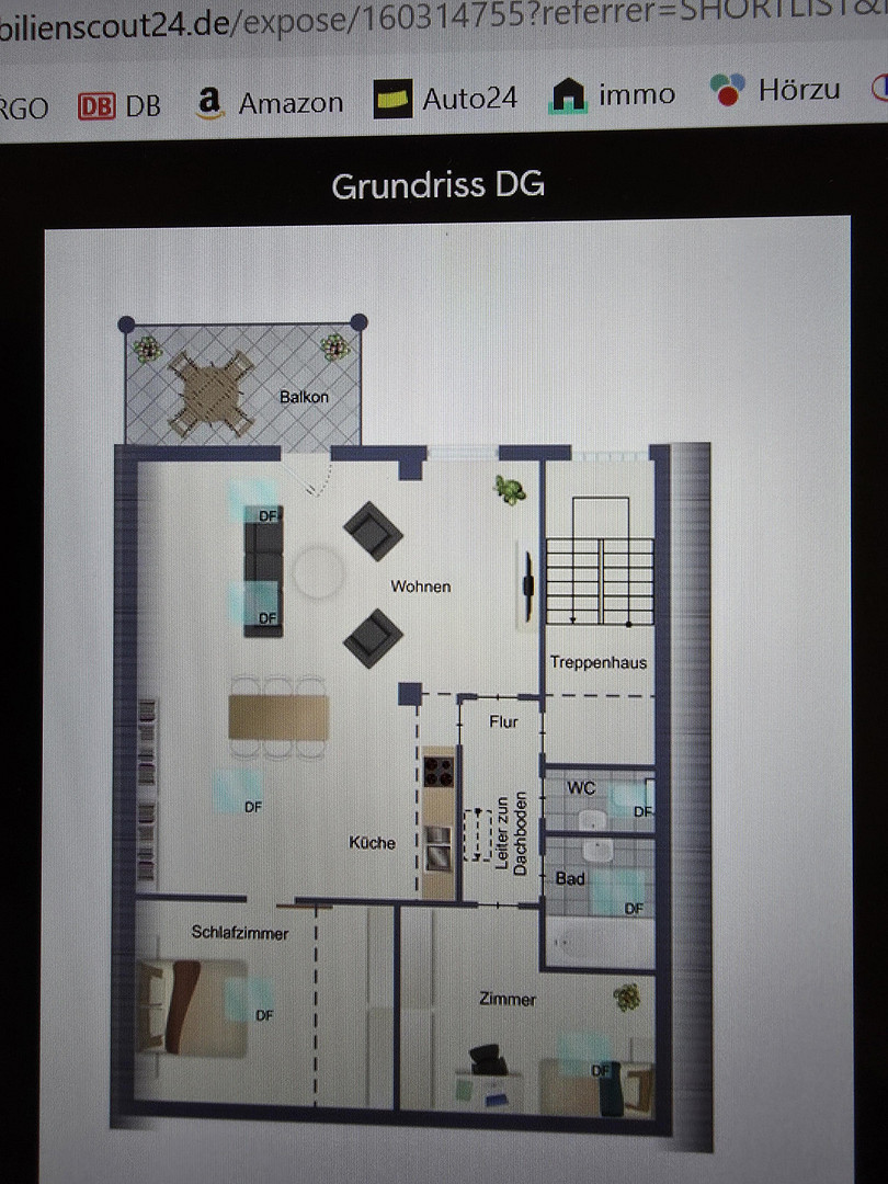 3,5 ZW DG 85qm in Aussichtslage, alternativ 2,5 ZW OG Neubau 70qm – Schafblumenhalde 15, 72160 Horb Rexingen(Rexingen) – Vorschaubild 6