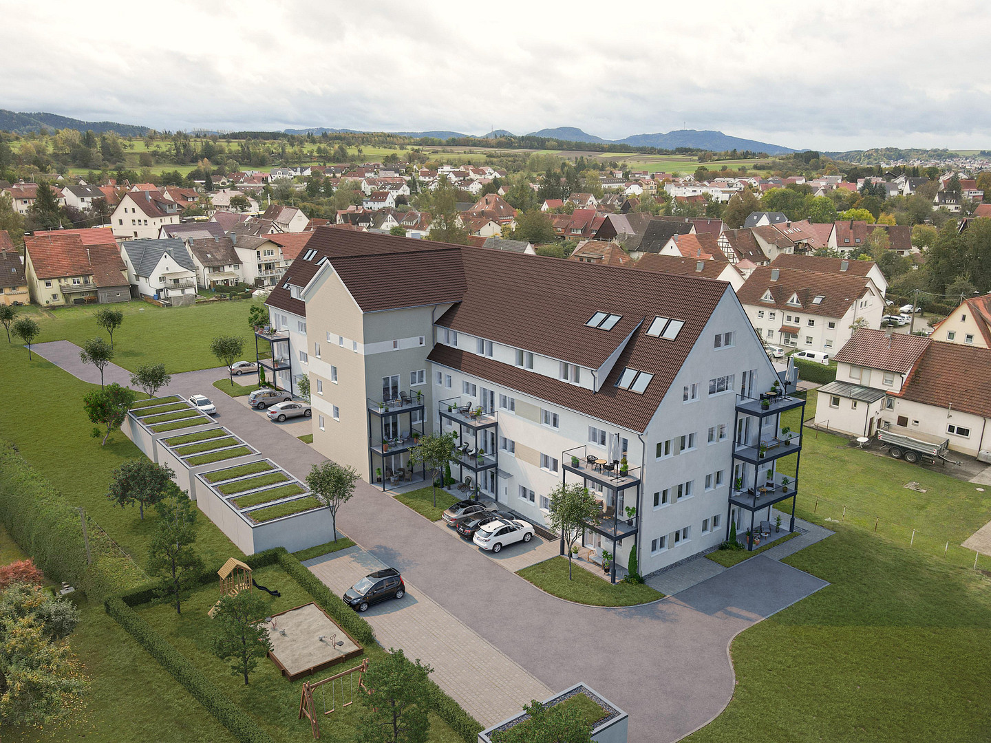Schöne 3-Zimmer-Wohnung mit Balkon in Balingen-Engstlatt
