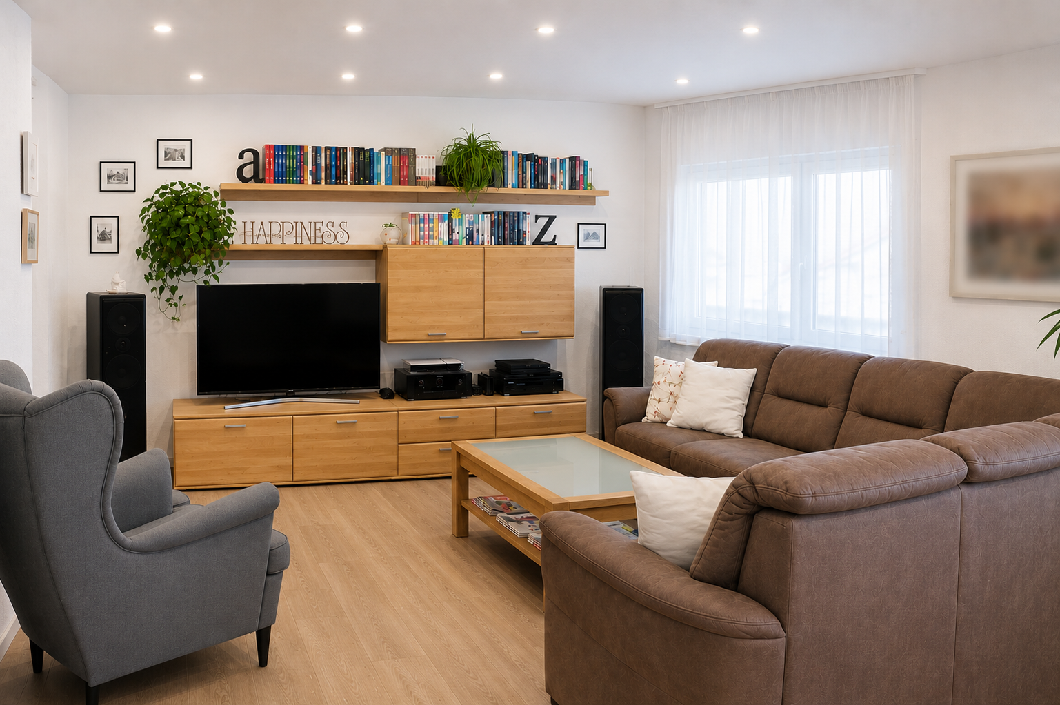 PROVISIONSFREI: Energetisch saniertes EFH-/ZFH-Haus mit Doppelgarage in ruhiger Sackgasse – Großbottwar – Vorschaubild 3
