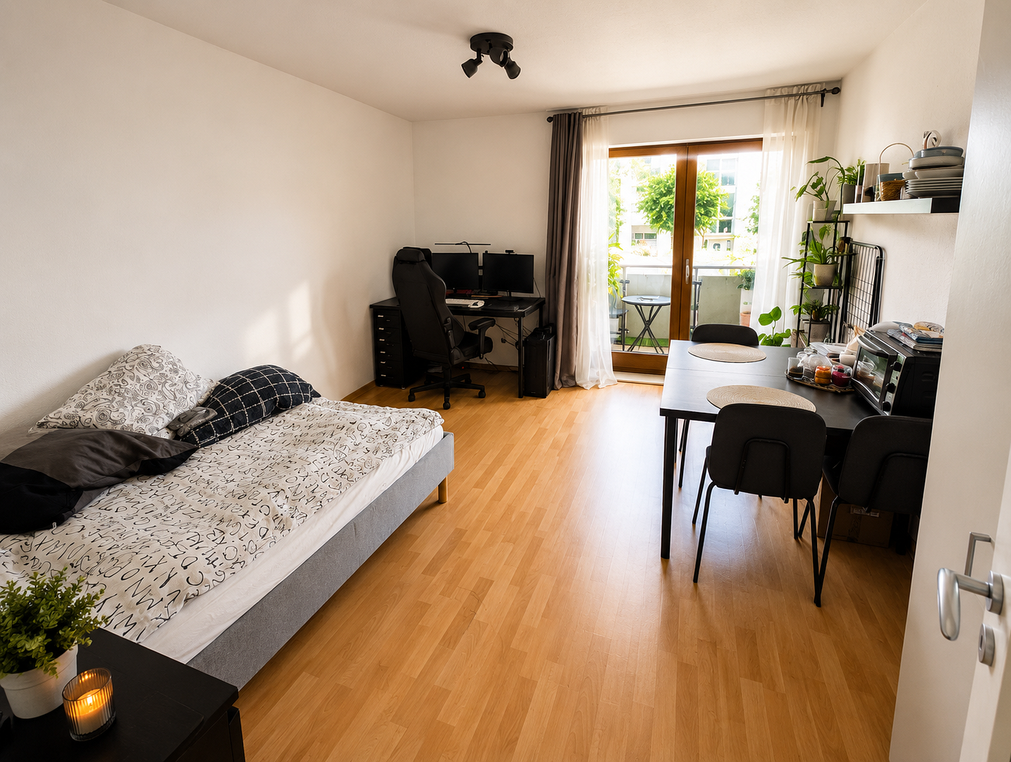 1-Zimmer Wohnung mit Balkon und Tiefgarage – Minzeweg 1, 33100 Paderborn – Vorschaubild 2