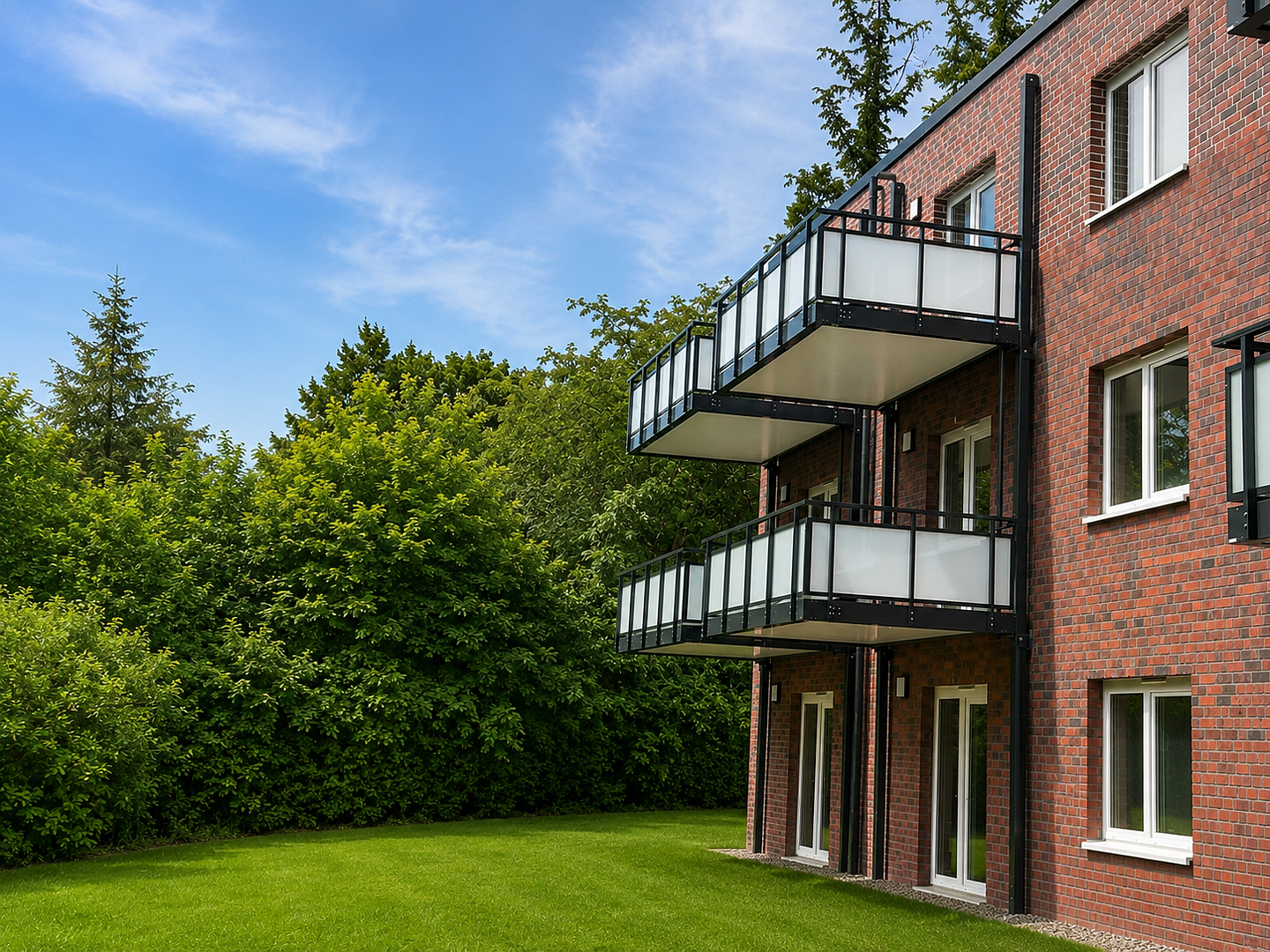 4-Zimmer-Neubauwohnung mit Balkon/Terrasse in Kappeln an der Schlei (WBS erforderlich!) – Ellenberger Straße 10, 24376 Kappeln(Ellenberg) – Vorschaubild 2